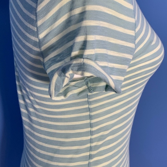 Free people night sky stripe t-shirt sage small - Picture 5 of 8